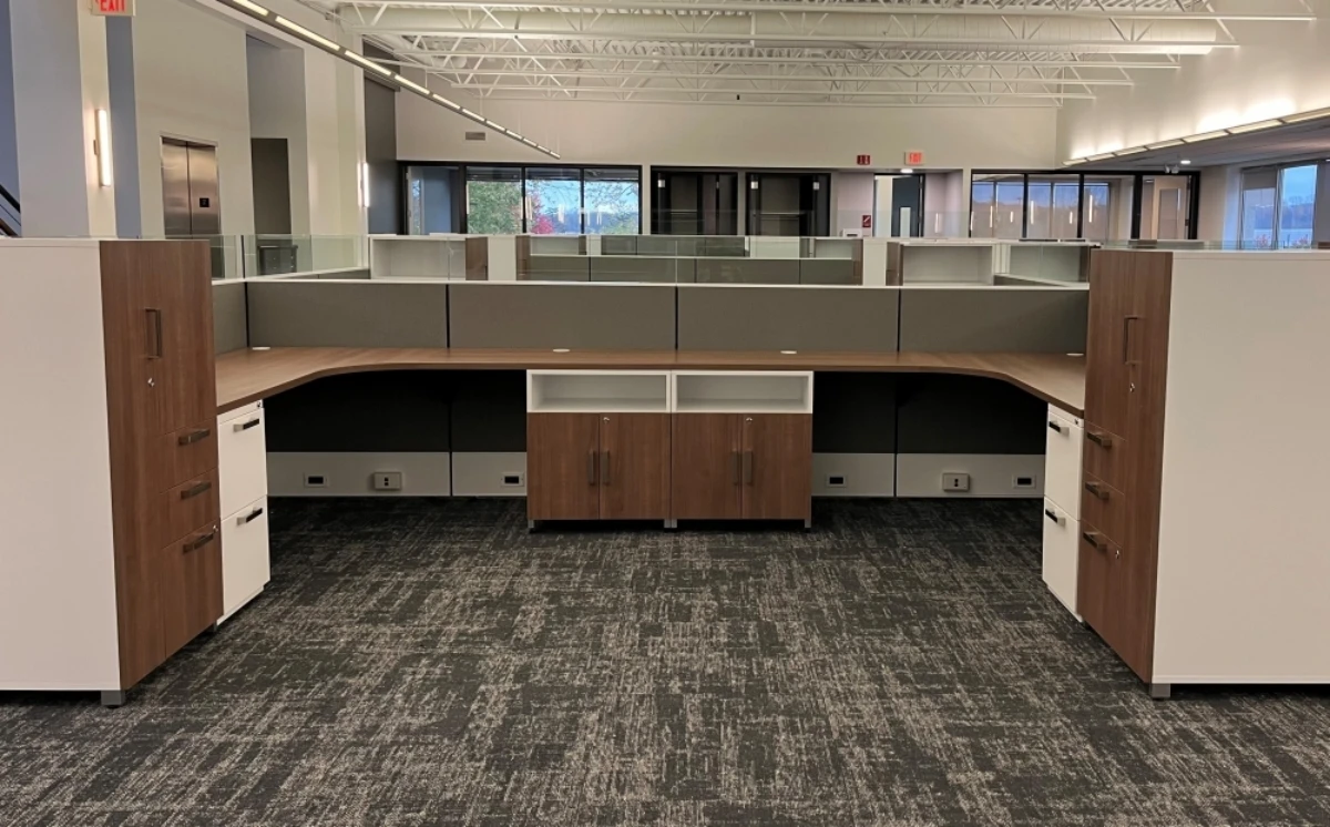 Client space with shared matrix workstations md
