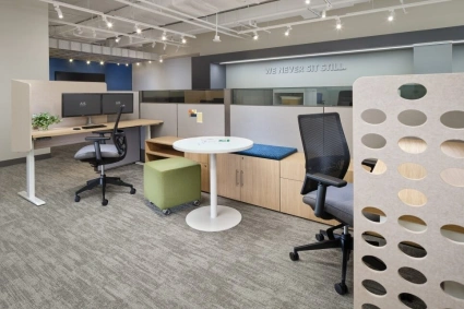 Matrix open plan offices with day to day occasional table for impromptu meetings shown with devens task seating and volker stool md 2026 01 08 135630 genq