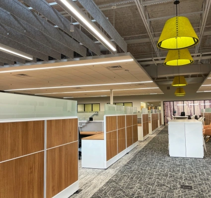 Client site divi with laminate and 12 upmount glass screens md