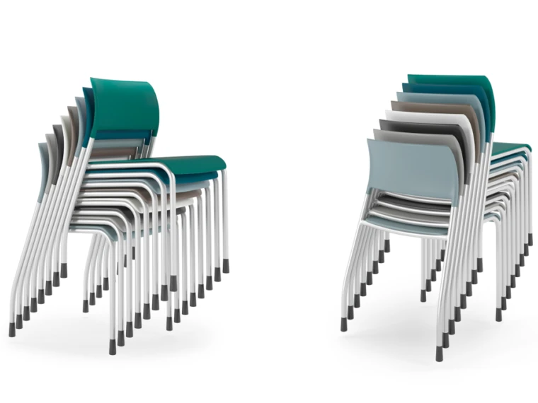 Pierce maximum stack of 8 chairs md