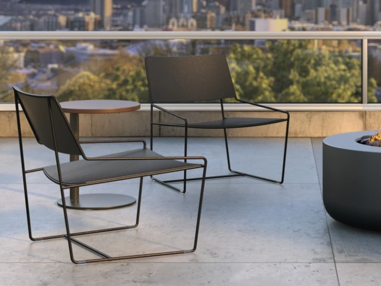 Bryce outdoor lounge with delago md