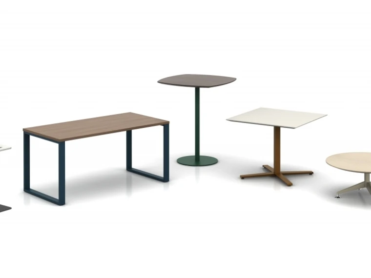 Day to day tables with variety of sizes and bases md