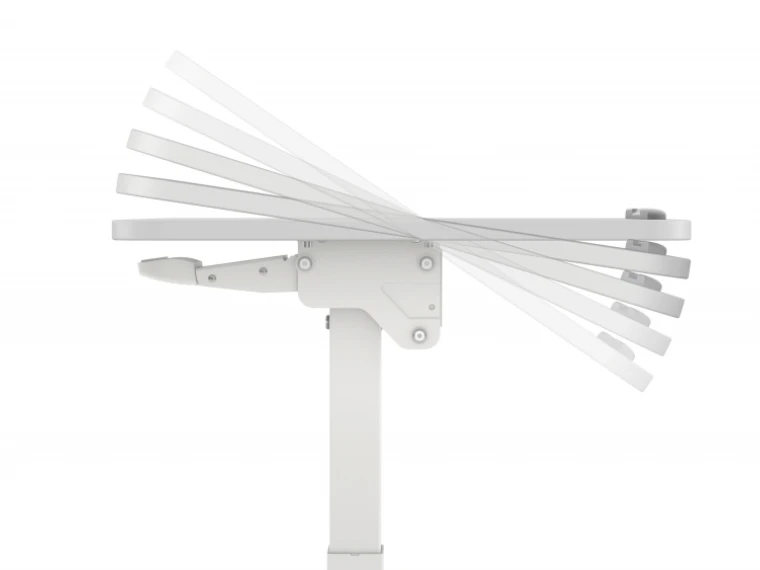 Sit to stand desk tilt detail md