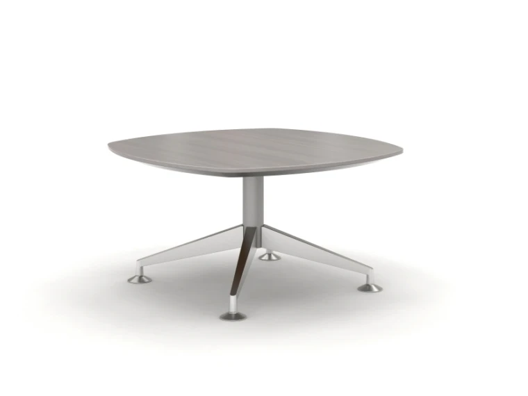 Day to day occasional table with aluminum legs md