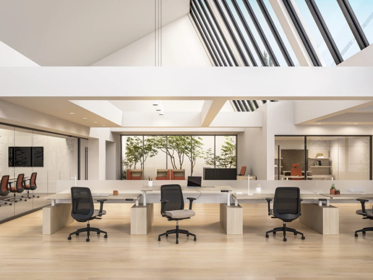 Bolton family in open plan conference and private office lg