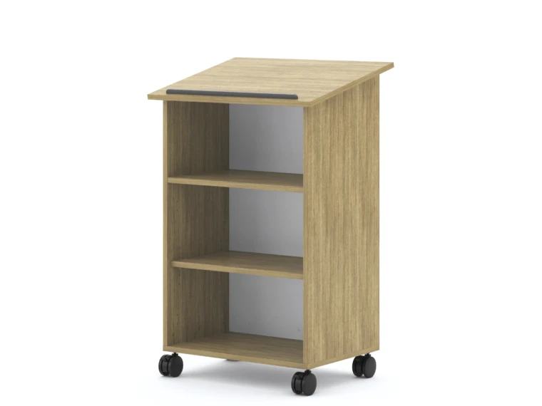 13 AIS R25 CALIBRATE LECTERN MOBILE OPEN BACK R0