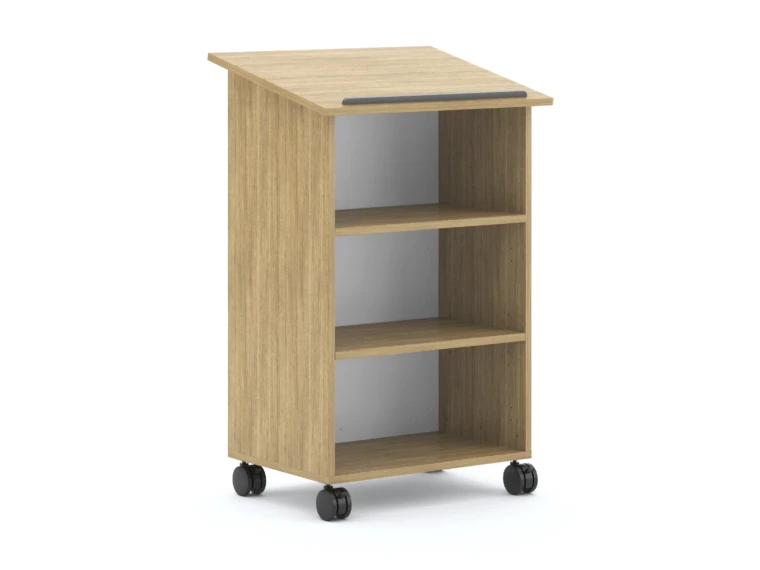 13 AIS R25 CALIBRATE LECTERN MOBILE OPEN BACK R0