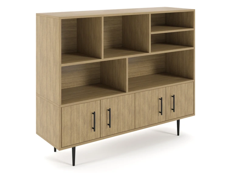 Rhett Hutch with Bookcase