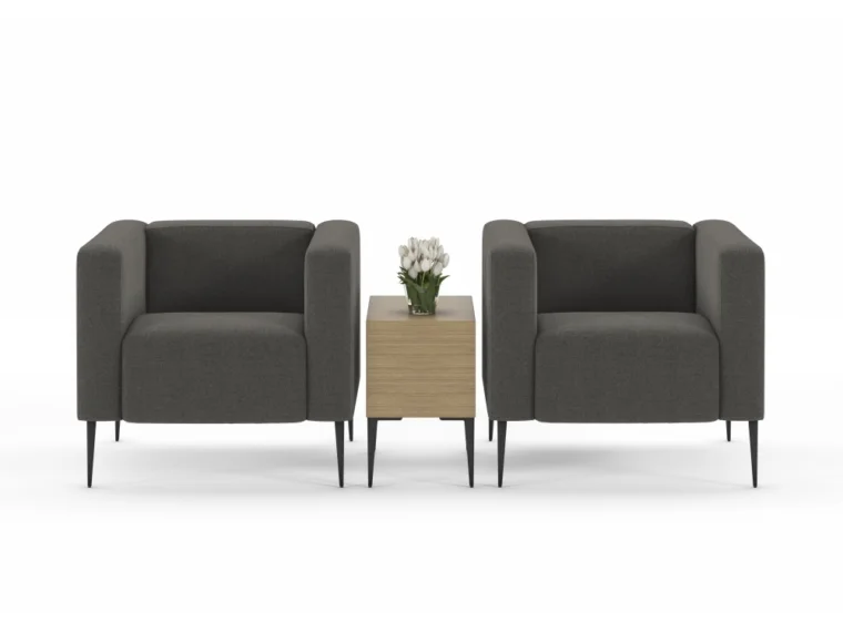 Chic clubs with end table md