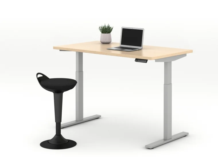 E series height adjustable table with rutland perch seating md