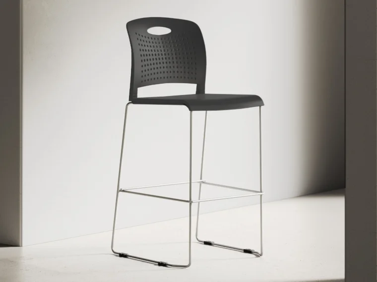 Triad Stool in black