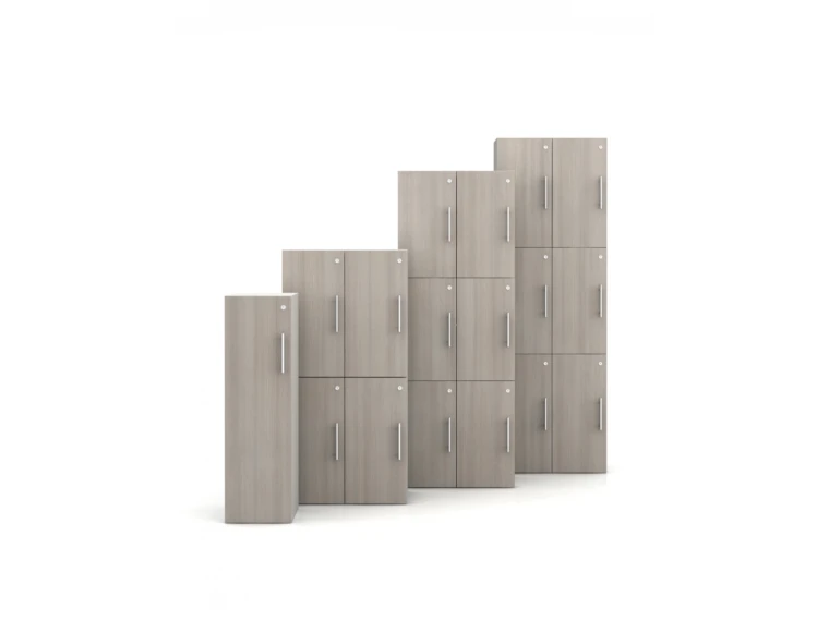 Calibrate series storage lockers 42h single 50h double 66 and 74 h triple md