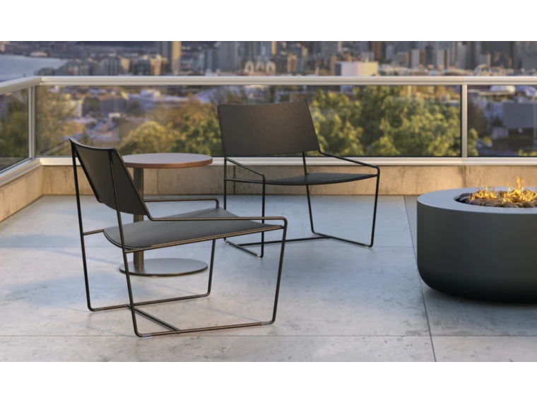 Bryce outdoor lounge with delago md