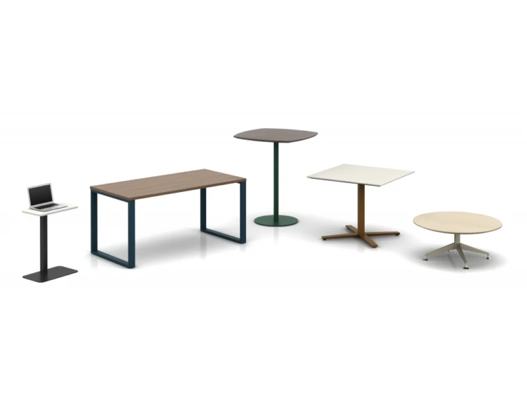 Day to day tables with variety of sizes and bases md