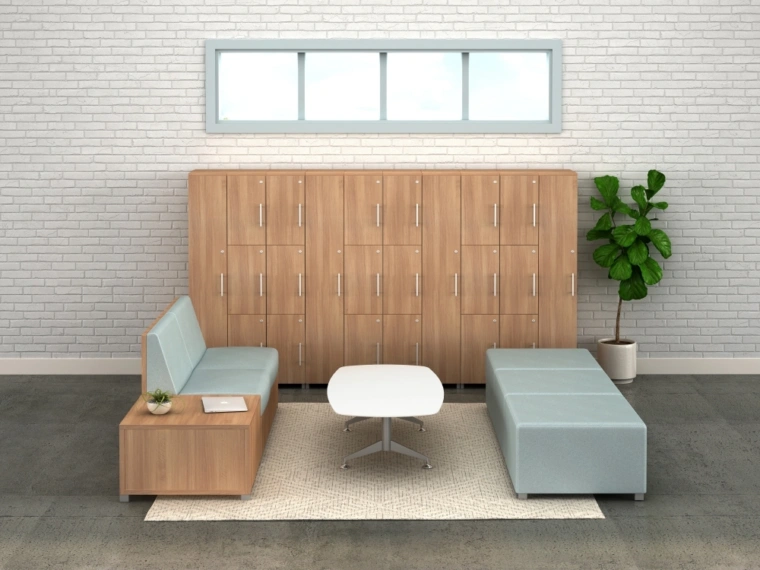 Calibrate storage lockers with lb lounge and day to day occasional table horizontal view md 1