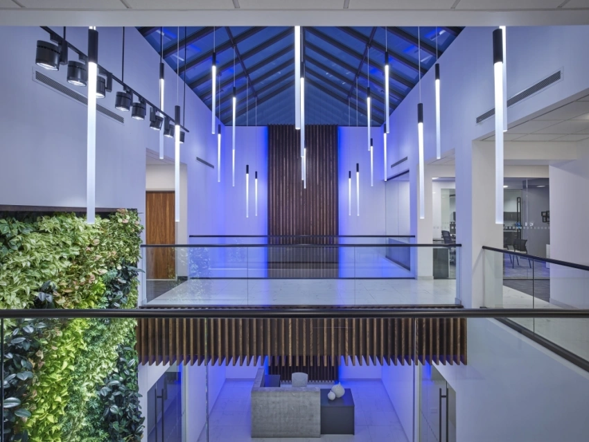 Ais headquarters atrium walkway md