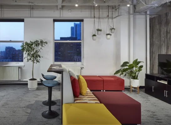 Rutland stools with lb ledge and lounge at neocon 2019 md