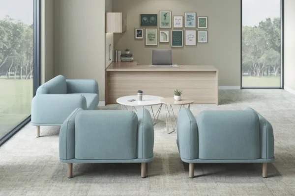 Guidance counselor office using calibrate and soft lounge md 1