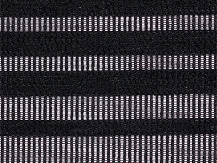 Graduated Stripe Black
