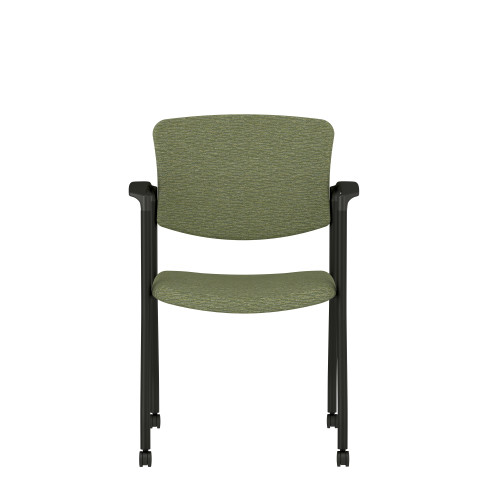 Trix Casters Momentum Fuse Cress Fabric Front View 15deg