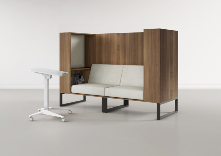 Chatham cove with sit to stand mobile desk md