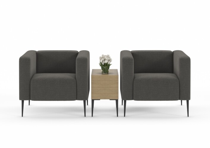 Chic clubs with end table md