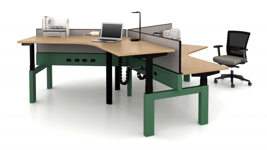 Encounter powerbench with h leg in 120 degree configuration md