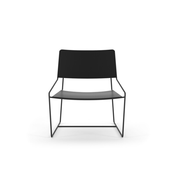 29 AIS R26 Bryce Outdoor Lounge Chair Side Black Front R0 FINAL