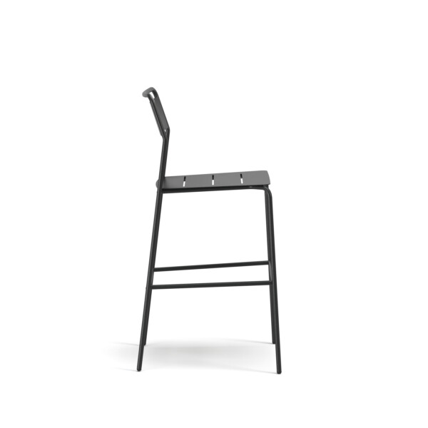 ARMLESS BAR STOOL BLACK SIDE R0 FINAL