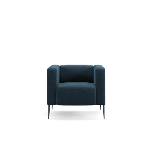 Chic Clubchair Blue Whitesweep 3