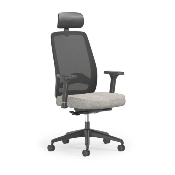 EXEC PLASTICBASE MESH ALLBLACK LUMBAR 3 Q R0