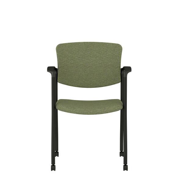 Trix Casters Momentum Fuse Cress Fabric Front View 15deg