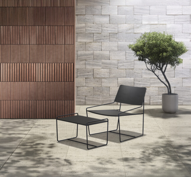 Bryce outdoor lounge and ottoman md