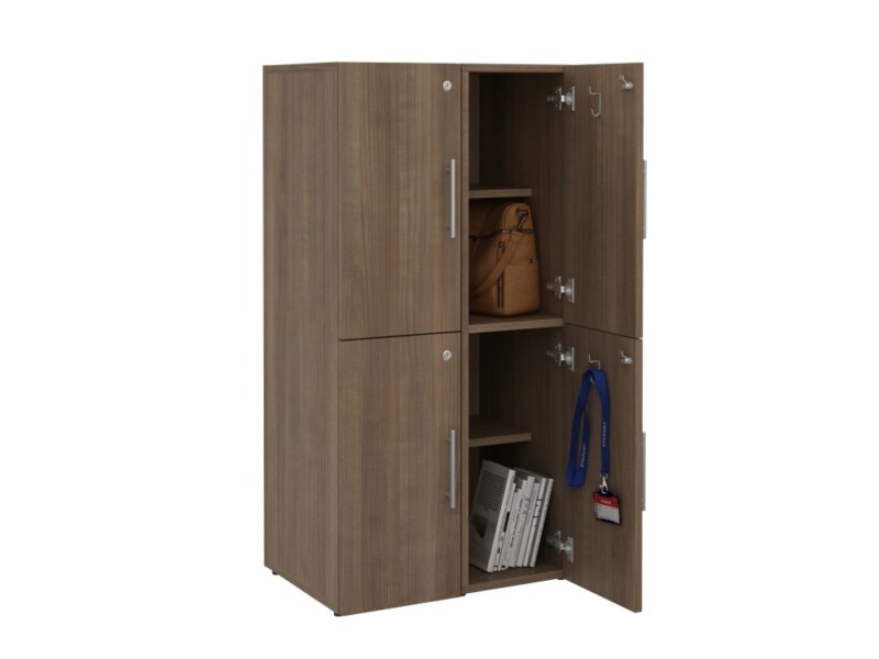 Calibrate series lockers with open door md