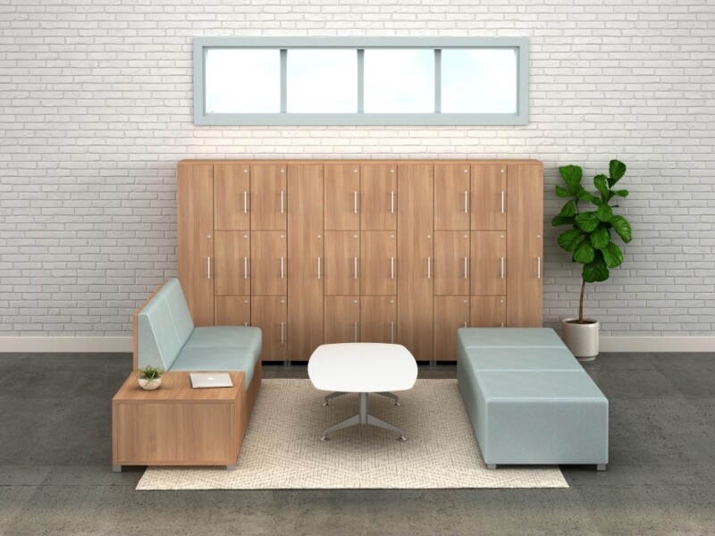 Calibrate storage lockers with lb lounge and day to day occasional table horizontal view md 1