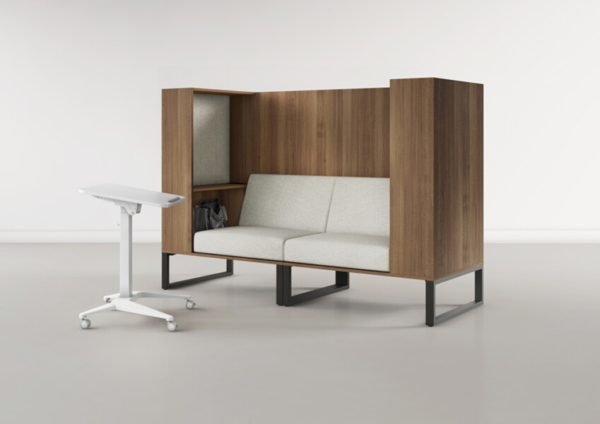 Chatham cove with sit to stand mobile desk md