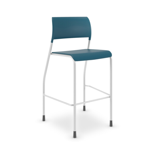 Pierce stool in baltic blue md